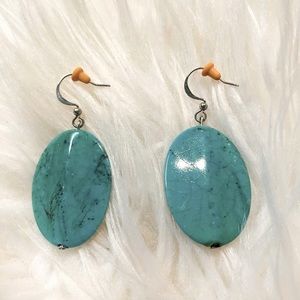 Turquoise Style Dangly Earrings-So Cute🌳